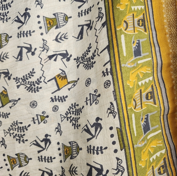 Colorful Patterned Skirt - Picture 6 of 9